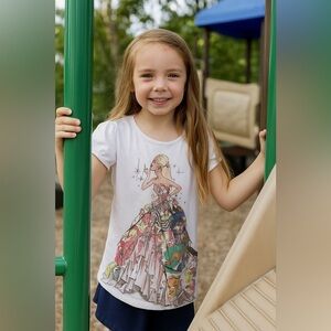 GapKids size large Barbie front short sleeve